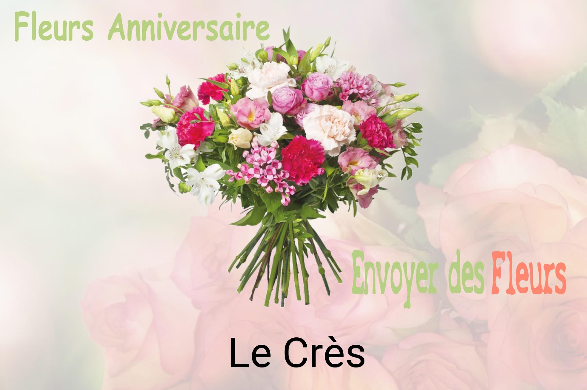 Bouquet de fleurs d’anniversaire livré à Le Crès